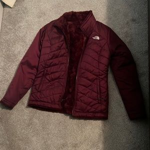 the north face reversible puffer coat